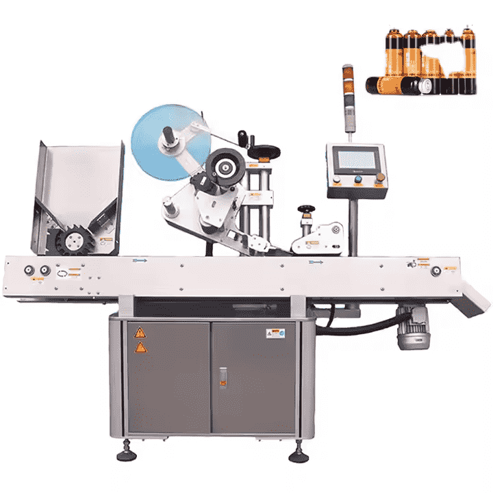 Horizontal labeling machines